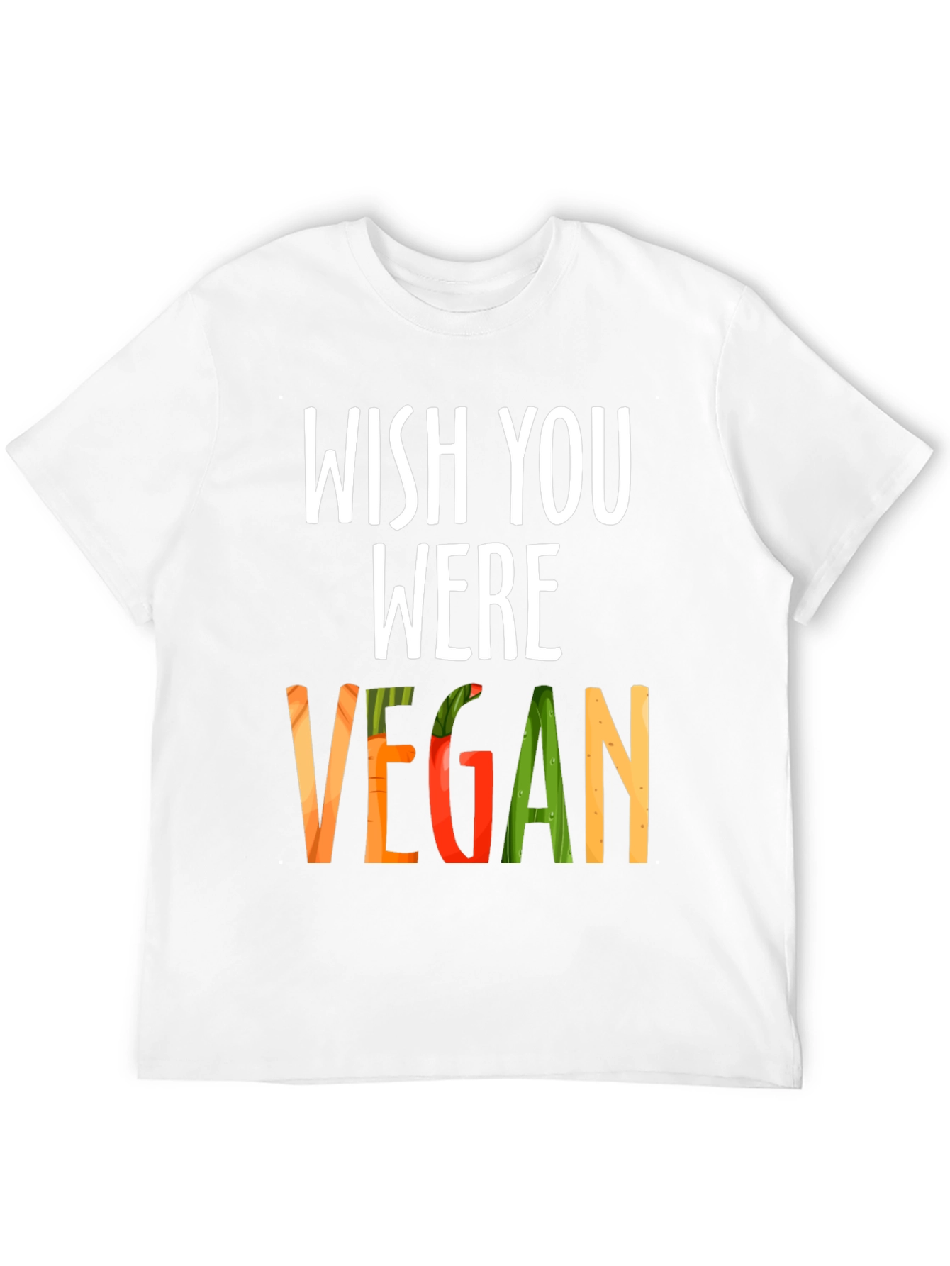 Wish You Were Vegan T-Shirt