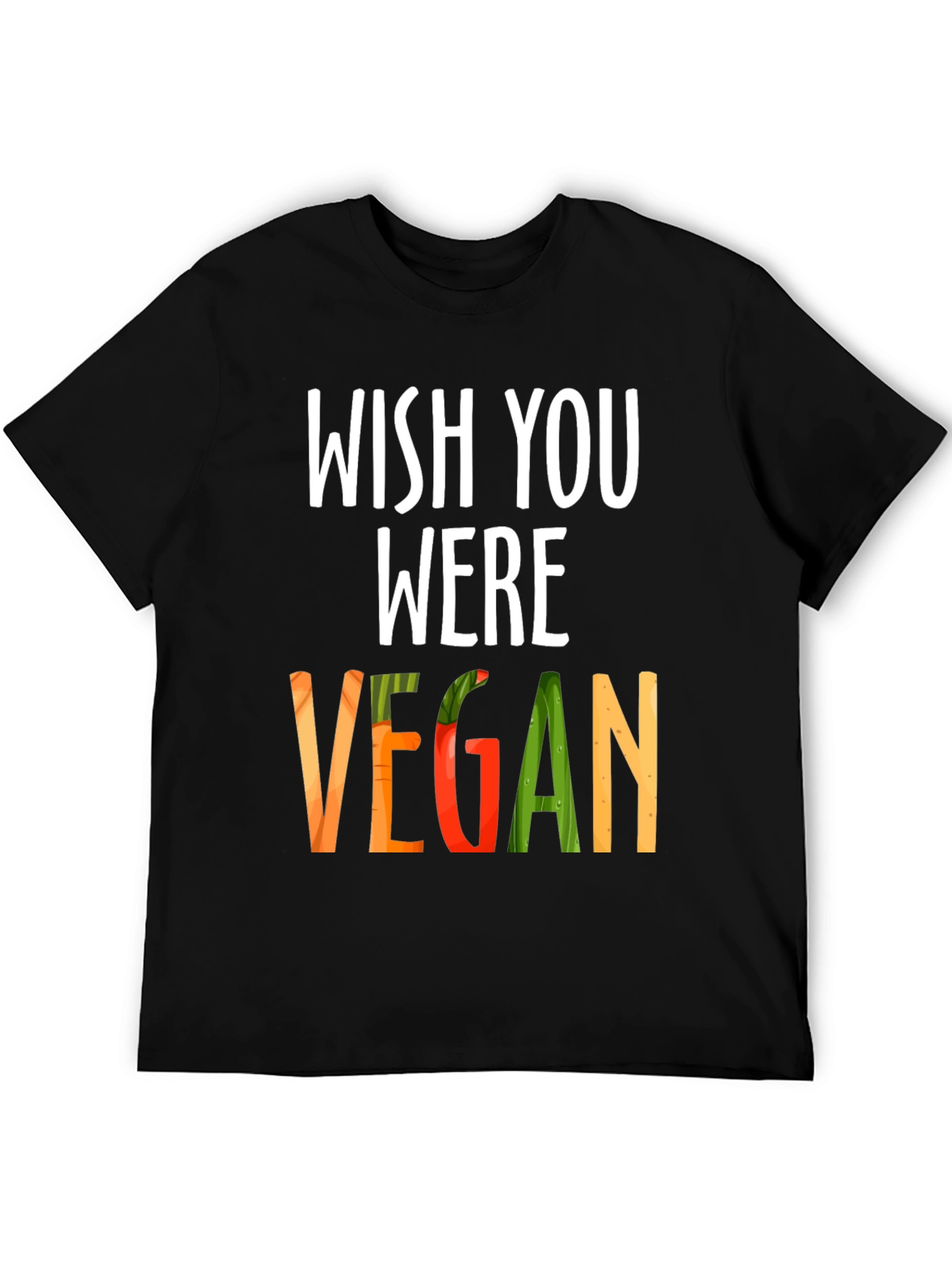 Wish You Were Vegan T-Shirt