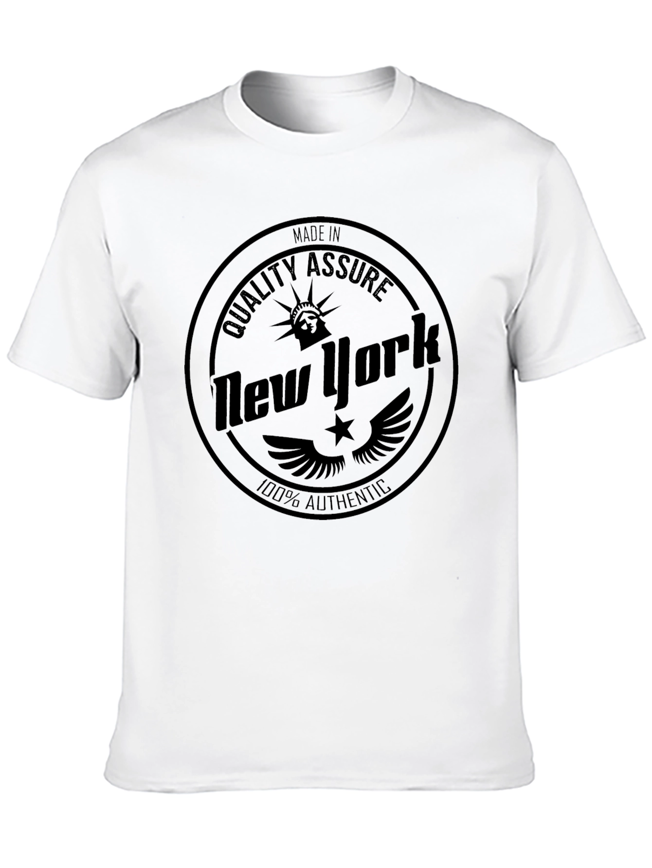New York Quality Assure Black T-Shirt