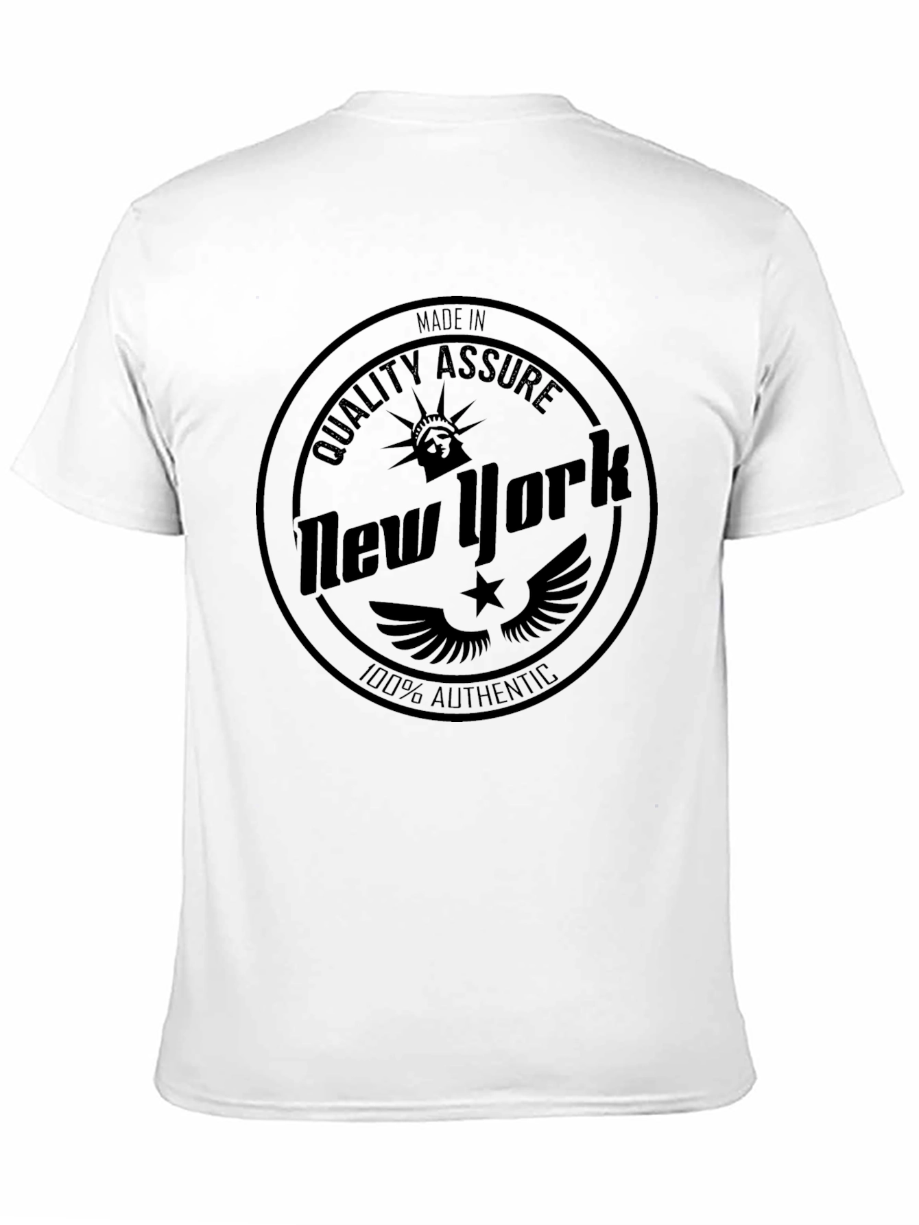 New York Quality Assure Black T-Shirt