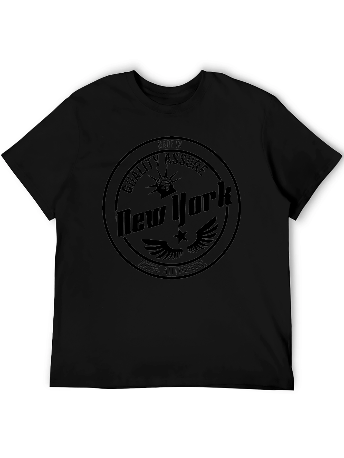 New York Quality Assure Black T-Shirt