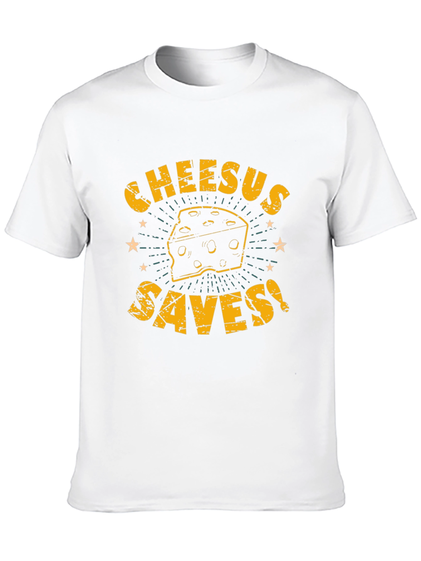 Cheesus Saves Funny Cheese Lover T-Shirt