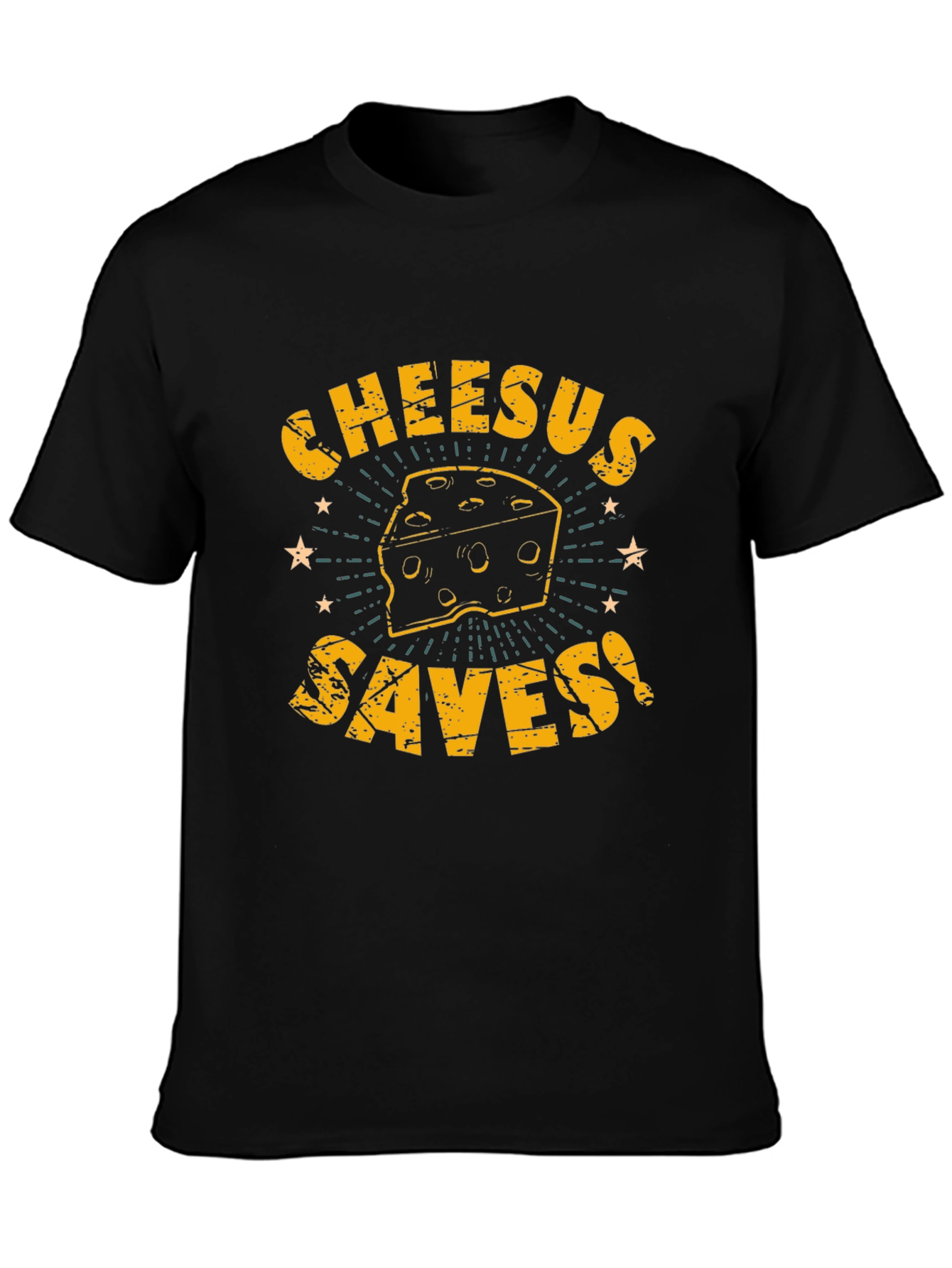 Cheesus Saves Funny Cheese Lover T-Shirt