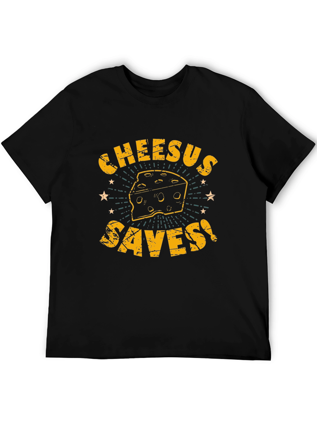 Cheesus Saves Funny Cheese Lover T-Shirt
