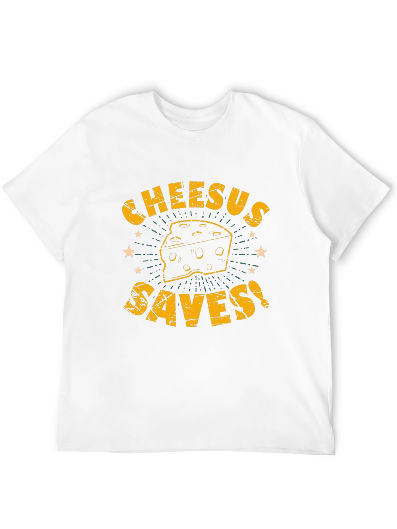 Cheesus Saves Funny Cheese Lover T-Shirt