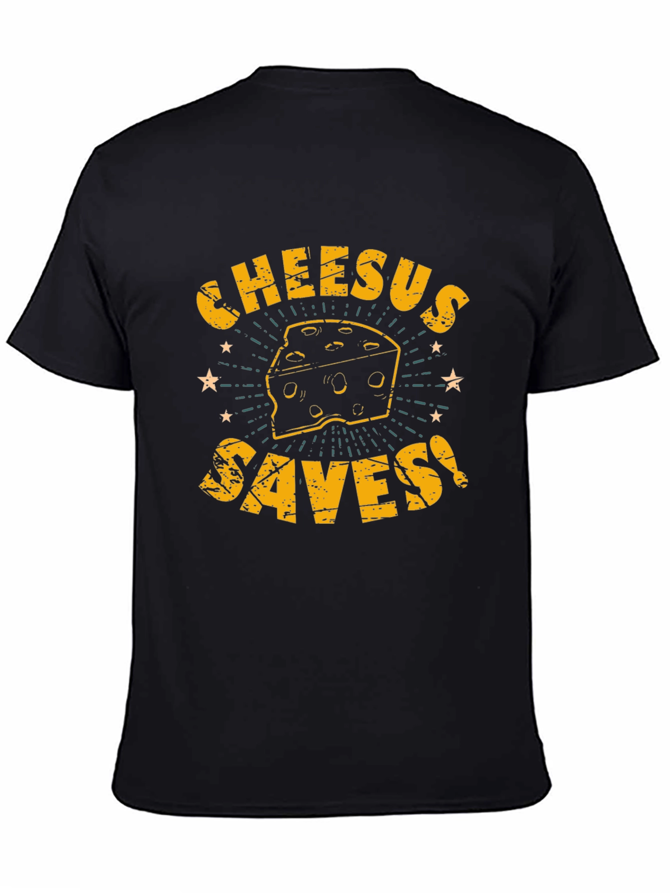 Cheesus Saves Funny Cheese Lover T-Shirt