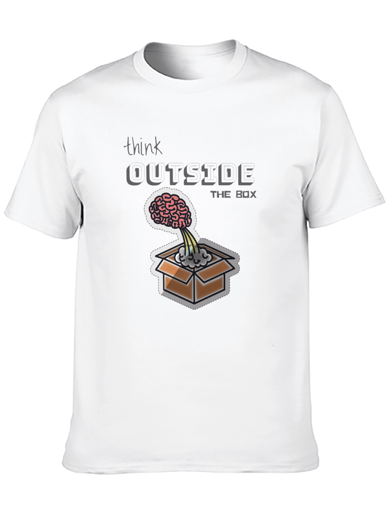 Think Outside the Box Graphic Tee