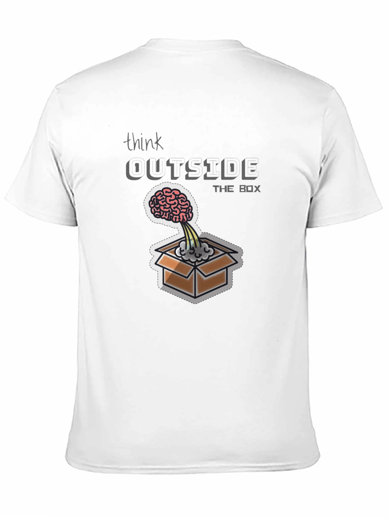 Think Outside the Box Graphic Tee