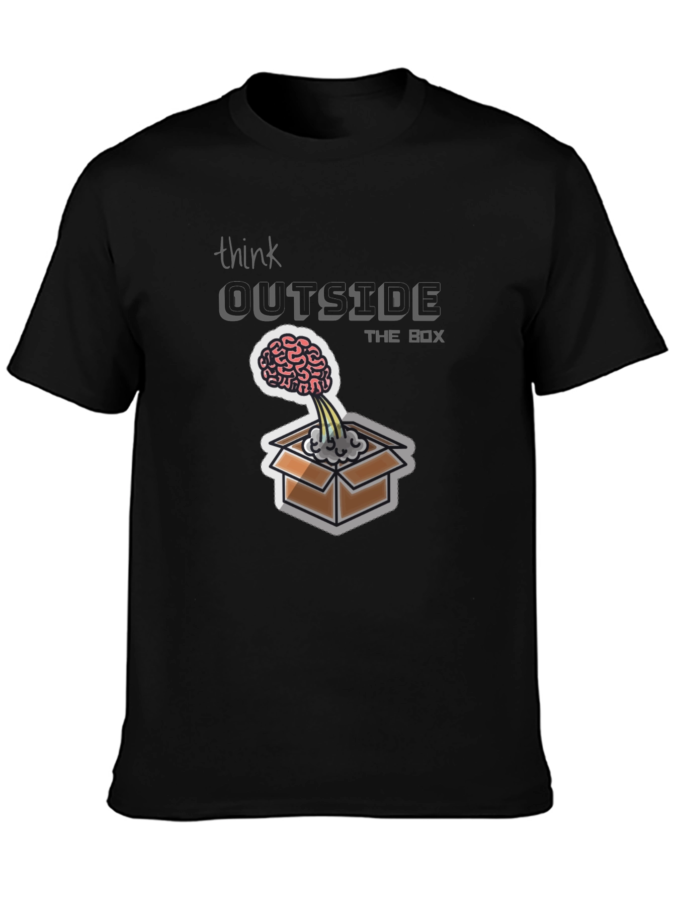 Think Outside the Box Graphic Tee