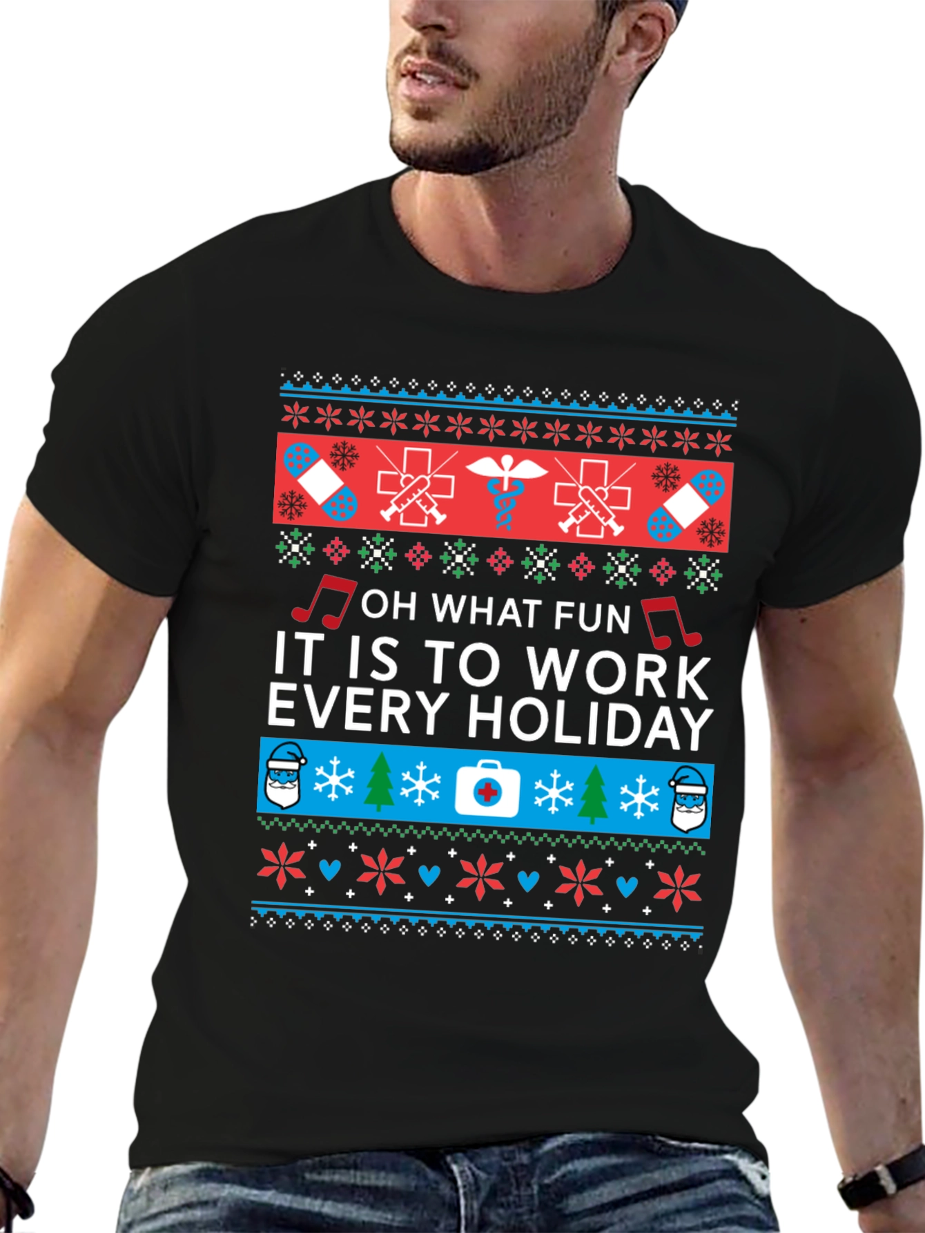 Holiday Work T-Shirt - Nurse/Doctor Novelty