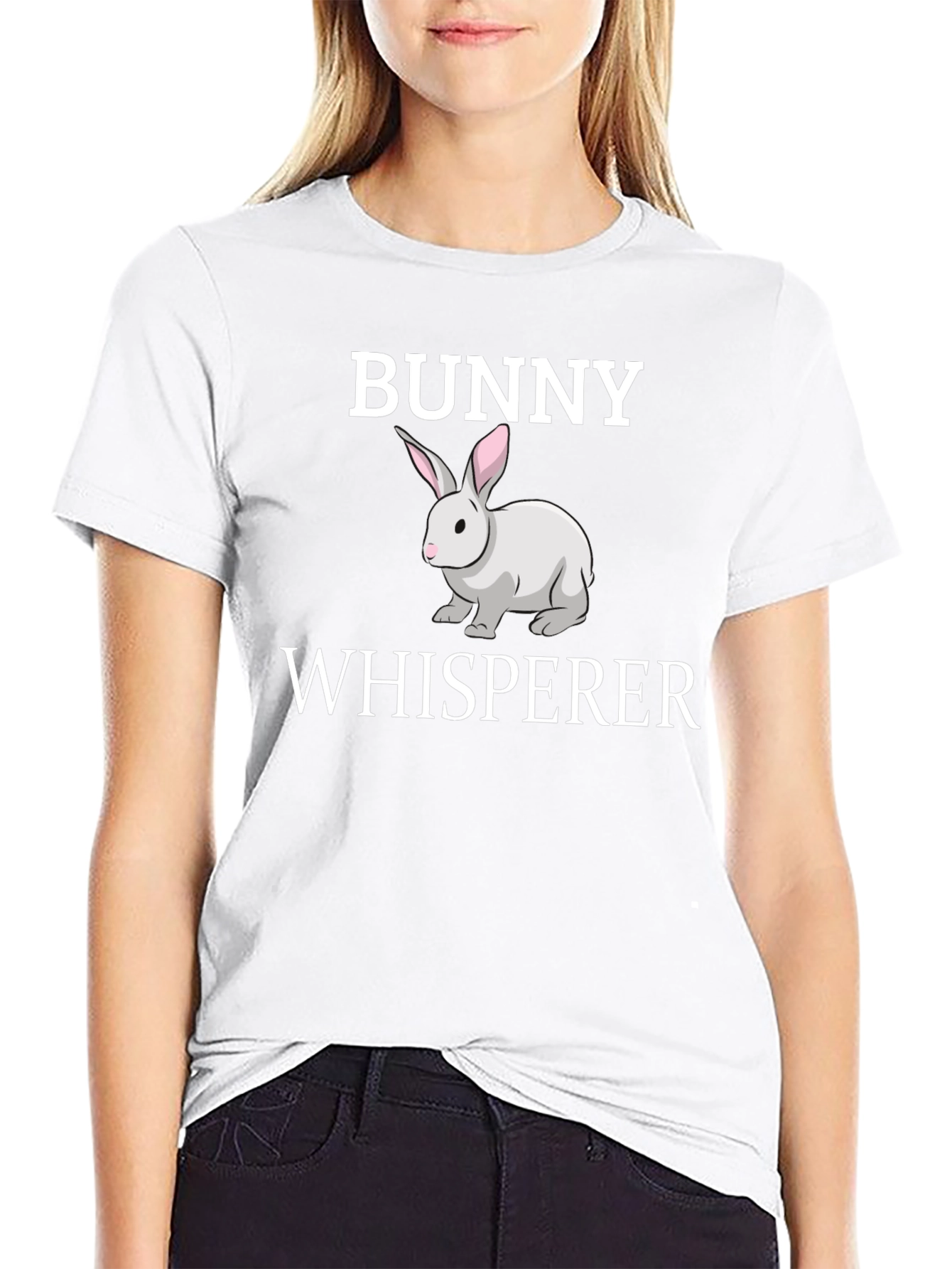 Bunny Whisperer Graphic Tee - Soft Cotton T-Shirt