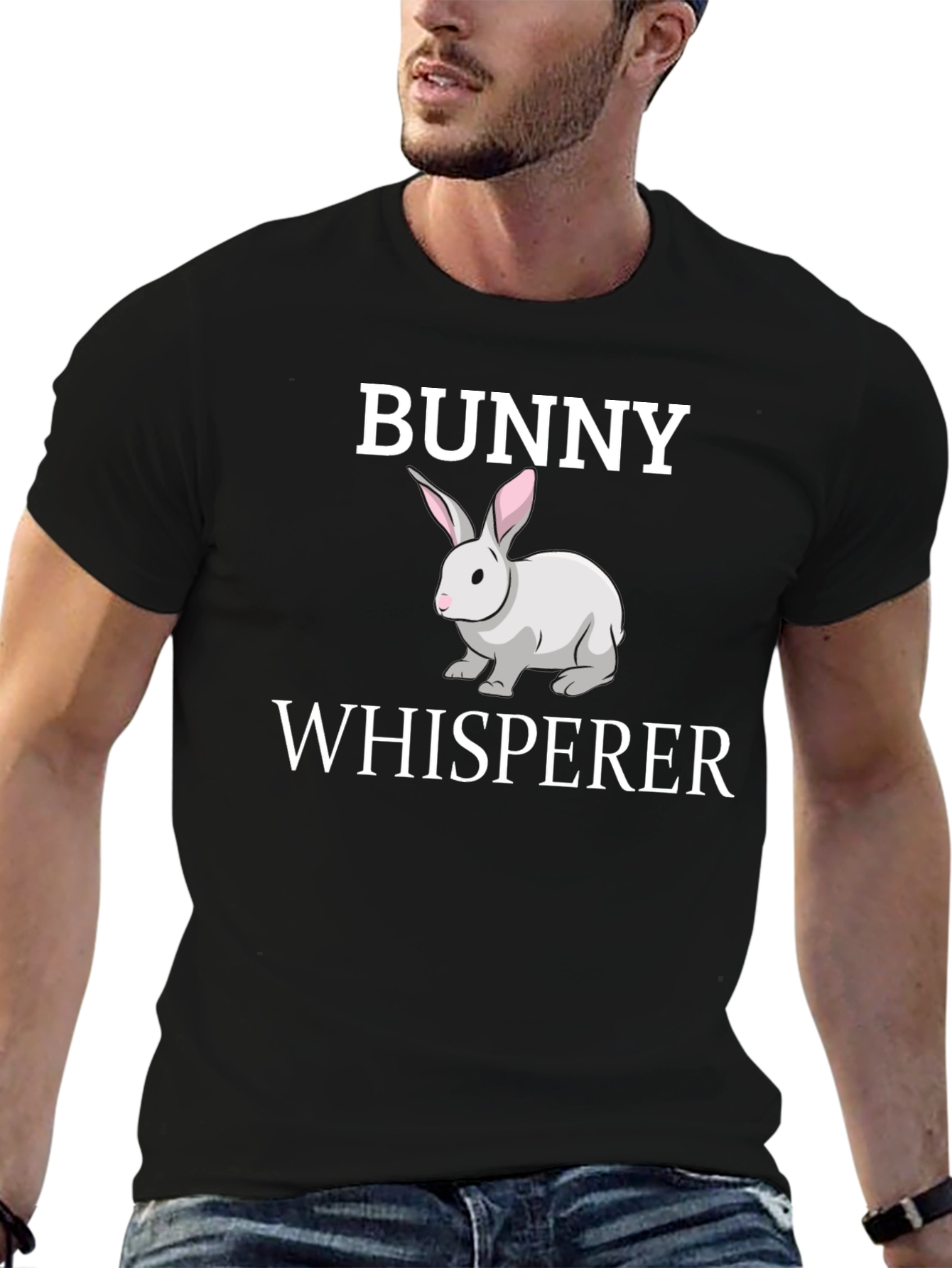 Bunny Whisperer Graphic Tee - Soft Cotton T-Shirt