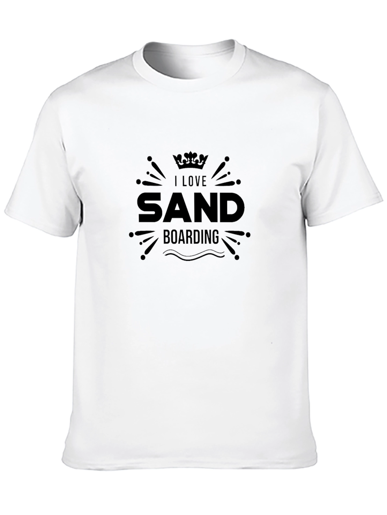 Sand Boarding T-Shirt - Black