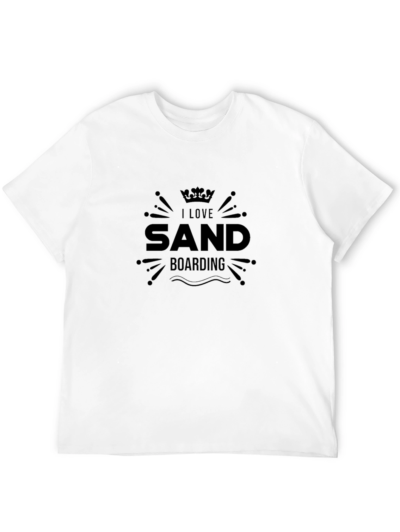Sand Boarding T-Shirt - Black