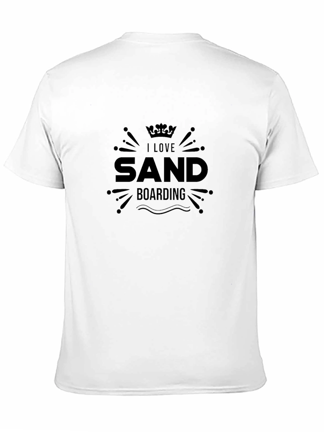 Sand Boarding T-Shirt - Black