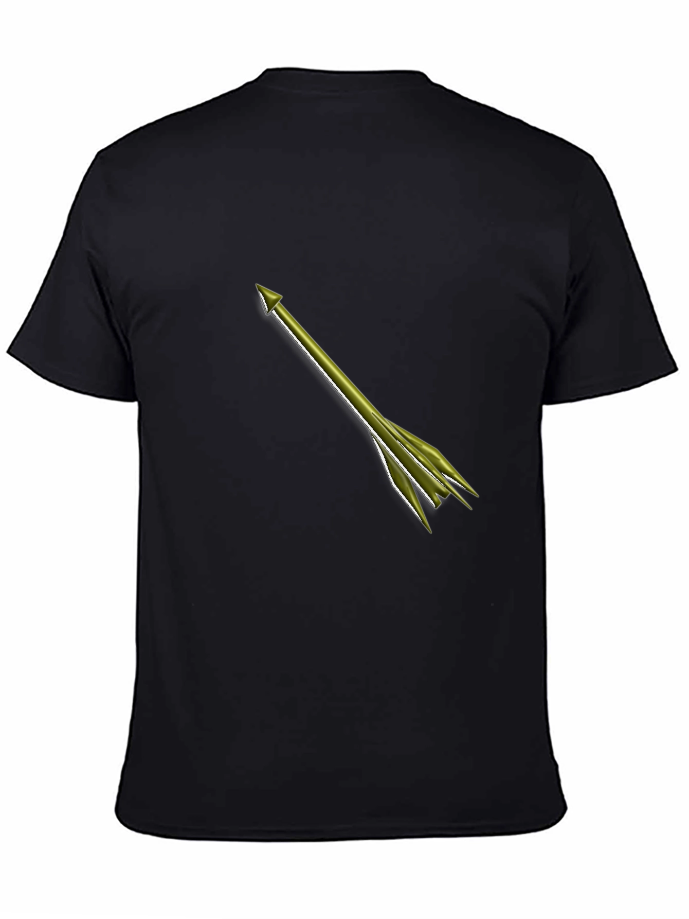 Arrow Graphic Tee - Mens Black T-Shirt