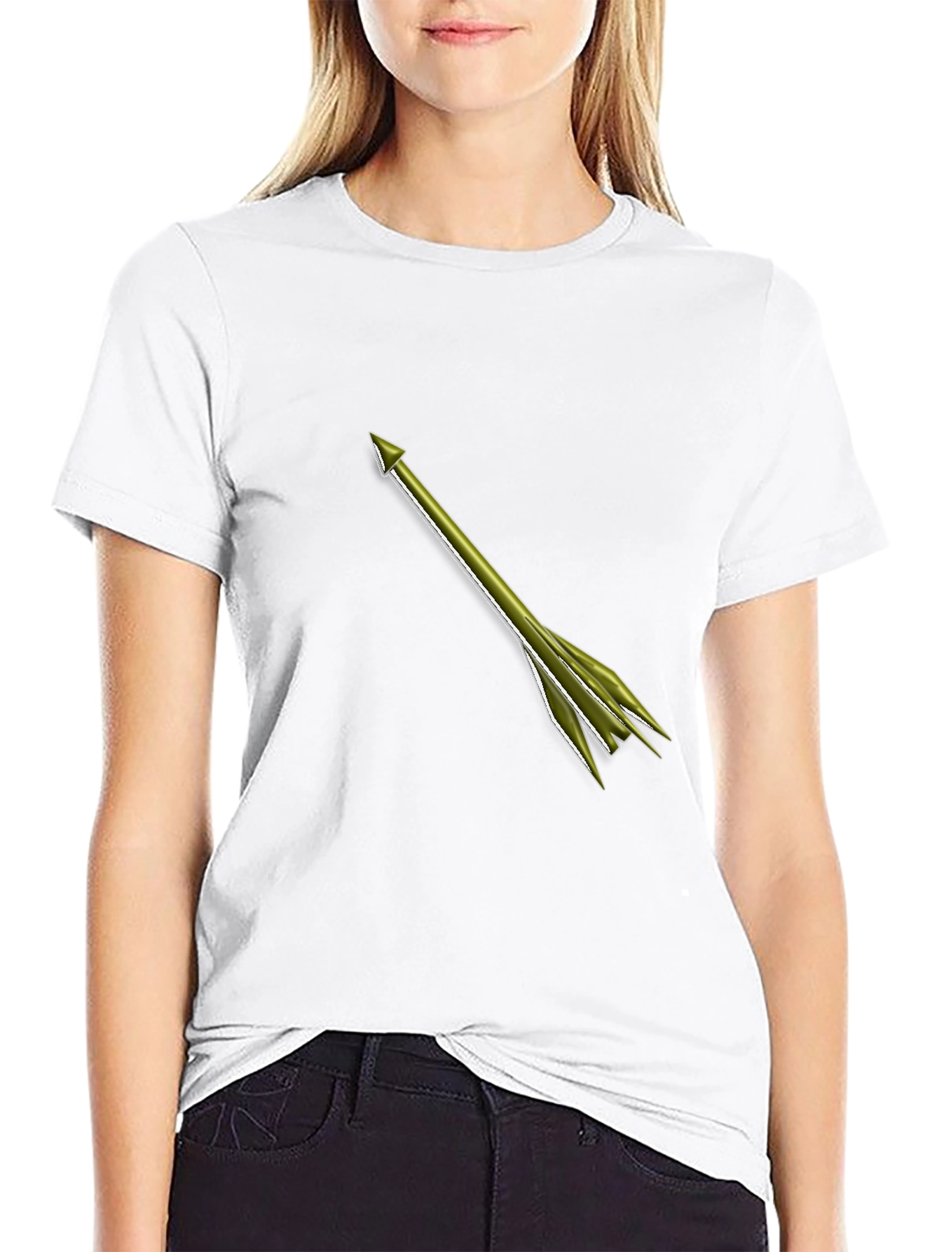 Arrow Graphic Tee - Mens Black T-Shirt