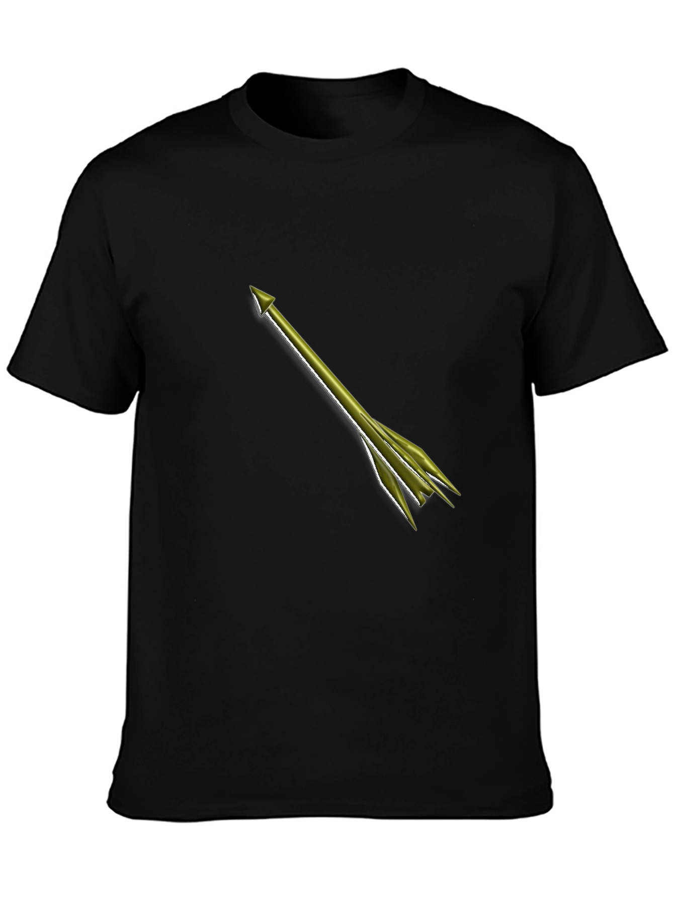 Arrow Graphic Tee - Mens Black T-Shirt