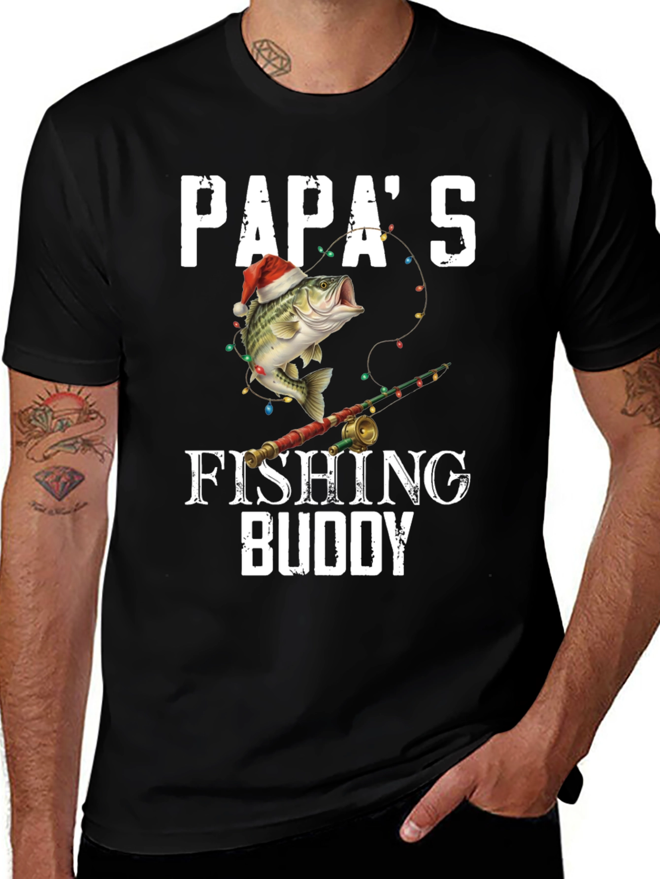 Papas Fishing Buddy T-Shirt