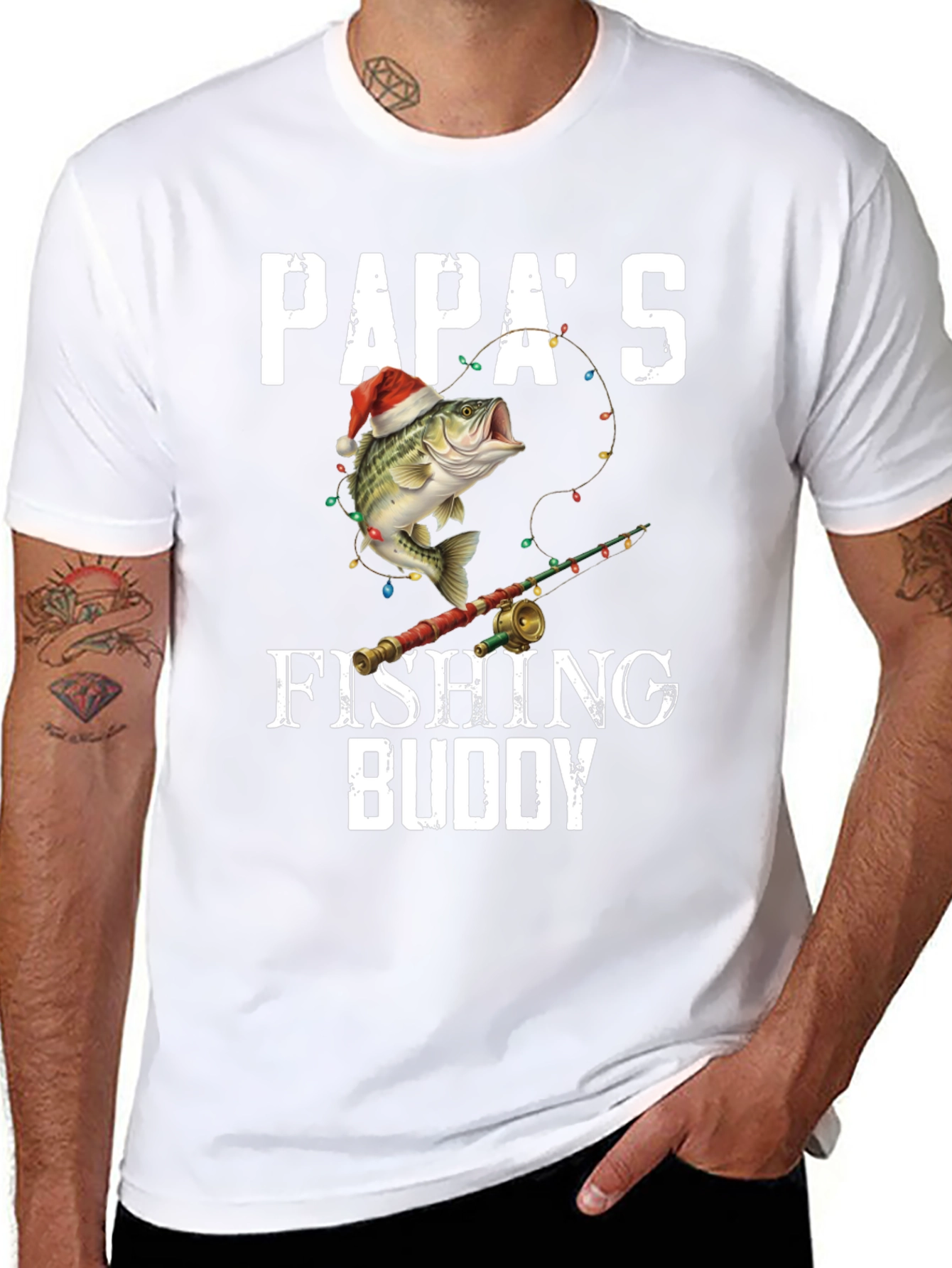 Papas Fishing Buddy T-Shirt