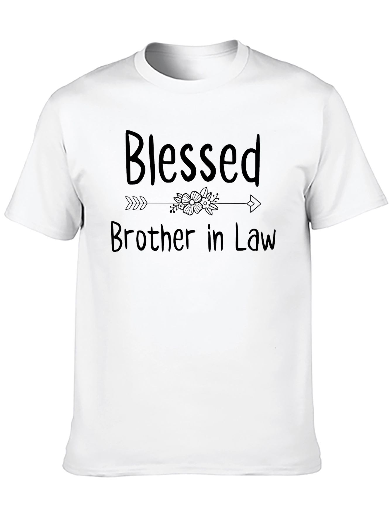 Blessed Brother In Law Black T-Shirt