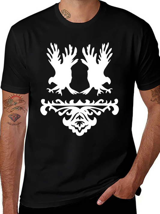 Black Eagle Graphic Tee - Stylish Menswear