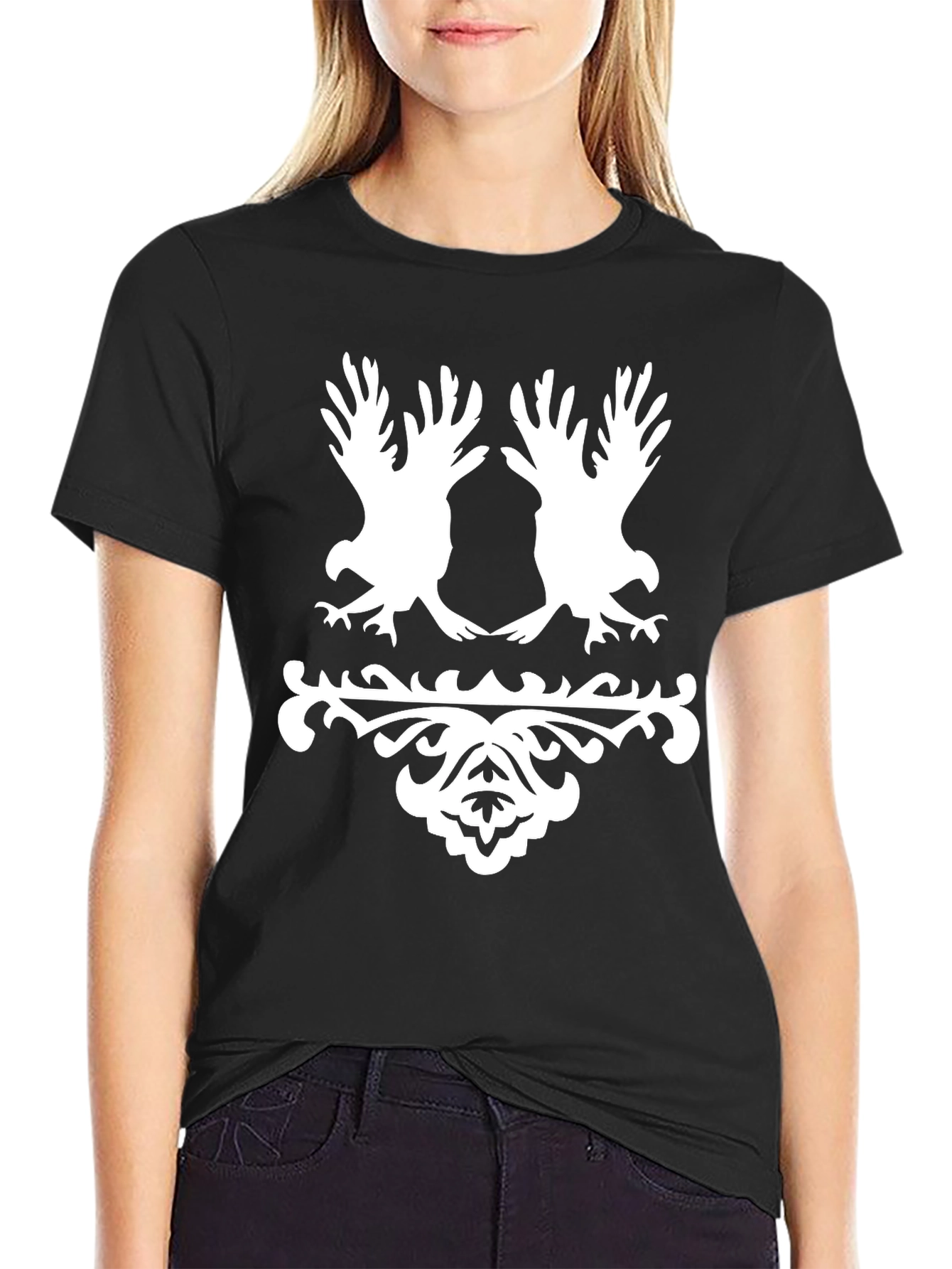Black Eagle Graphic Tee - Stylish Menswear