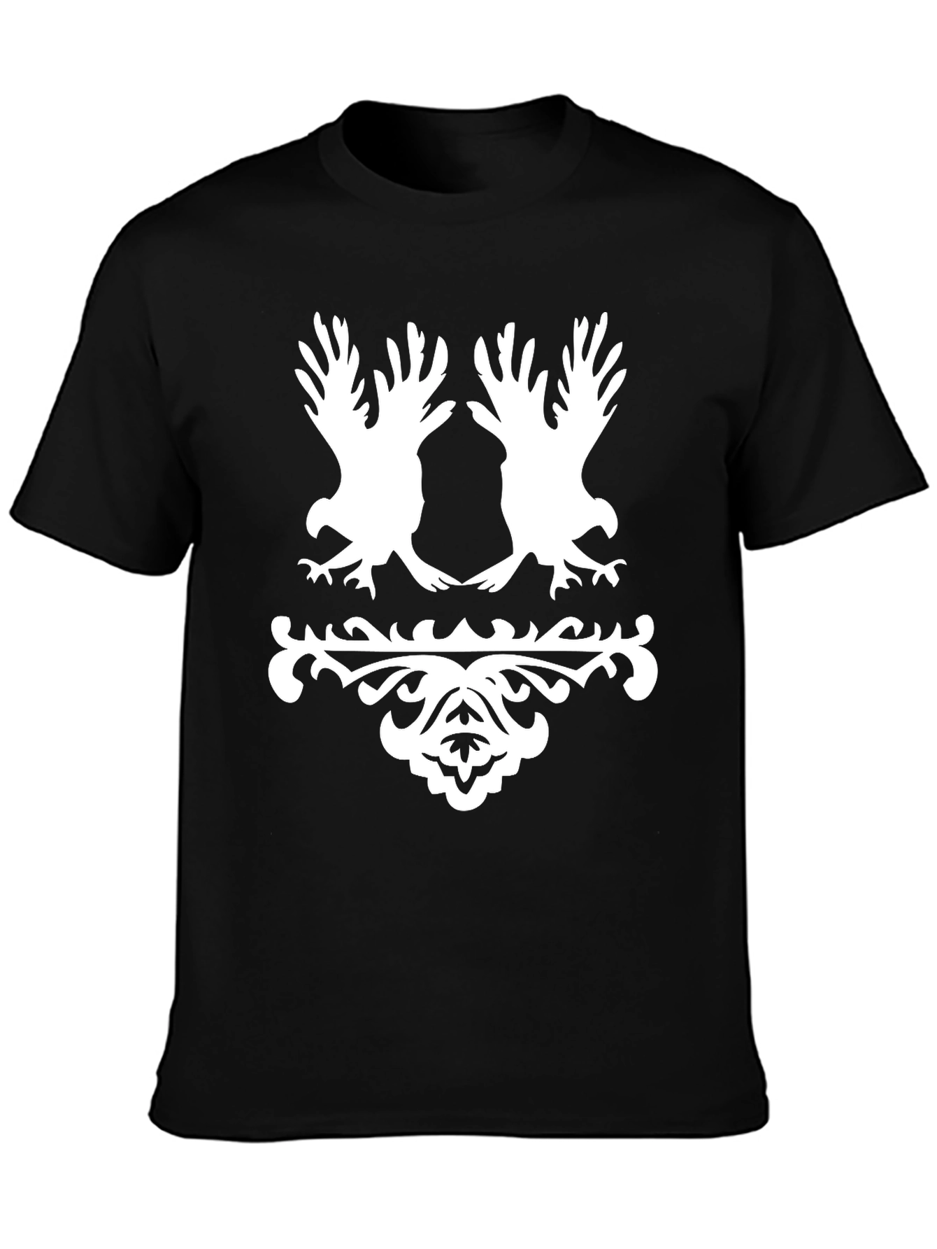Black Eagle Graphic Tee - Stylish Menswear
