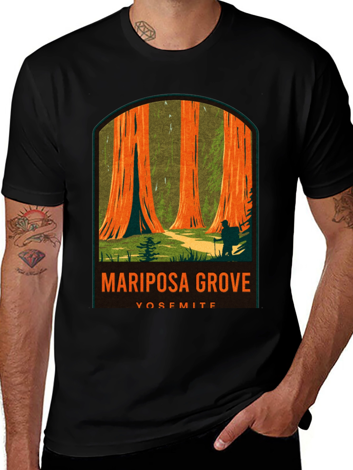 Mariposa Grove Yosemite Graphic T-Shirt