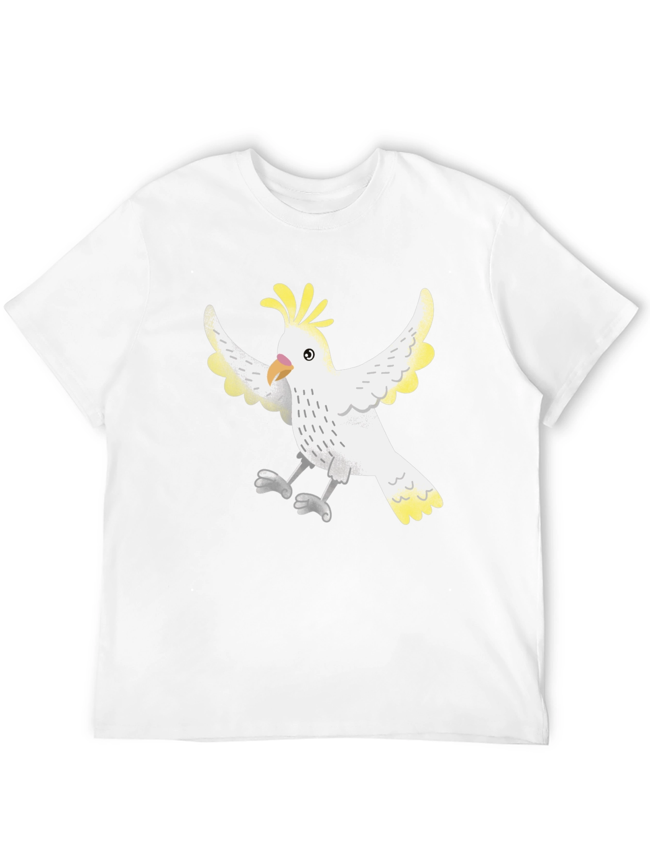 Cockatoo Graphic Tee - Unisex Black T-Shirt