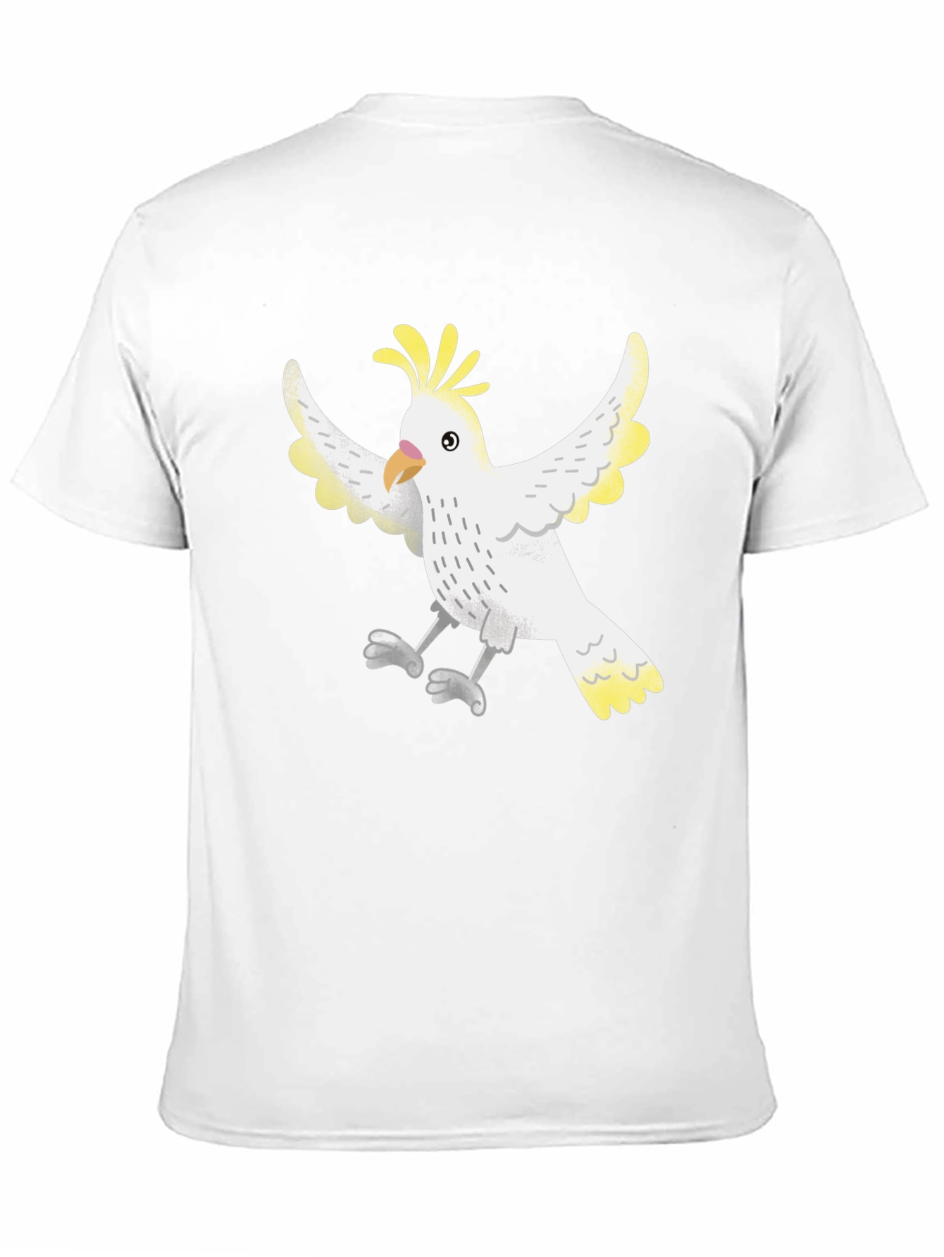 Cockatoo Graphic Tee - Unisex Black T-Shirt