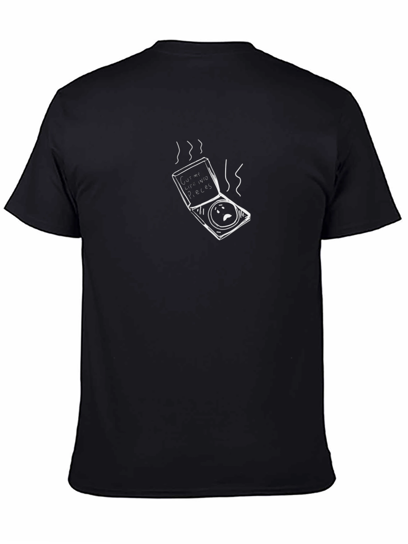 Funny Pizza T-Shirt - Sad Pizza Slice