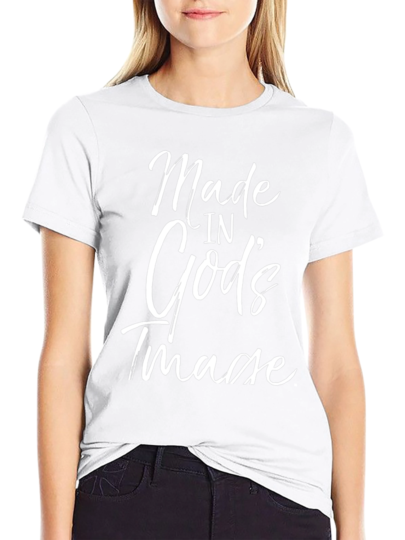Made in Gods Image Black T-Shirt