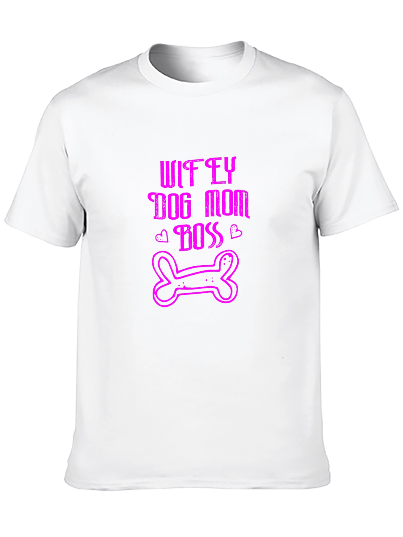 Wifey Dog Mom Boss Graphic Tee
