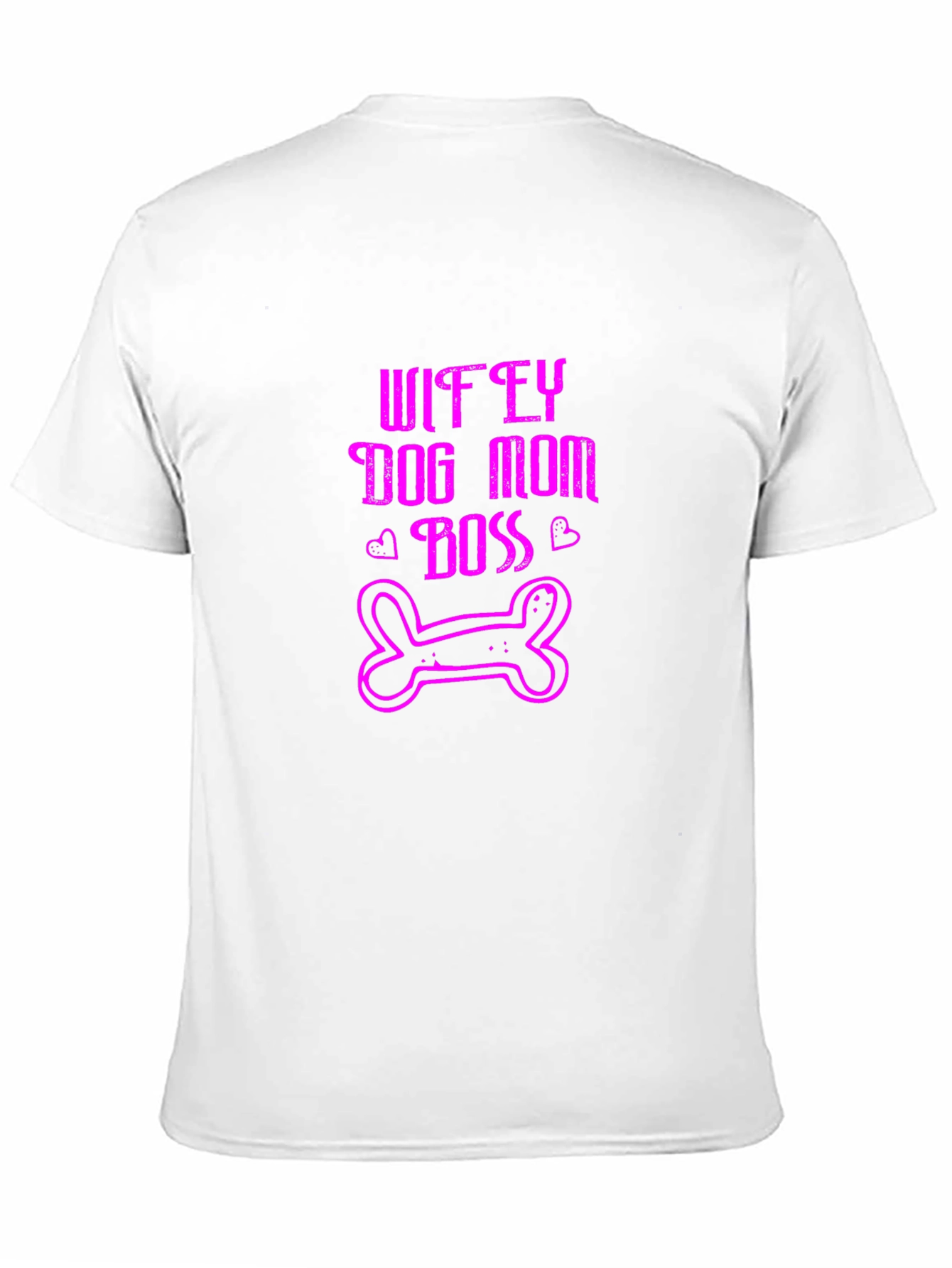 Wifey Dog Mom Boss Graphic Tee