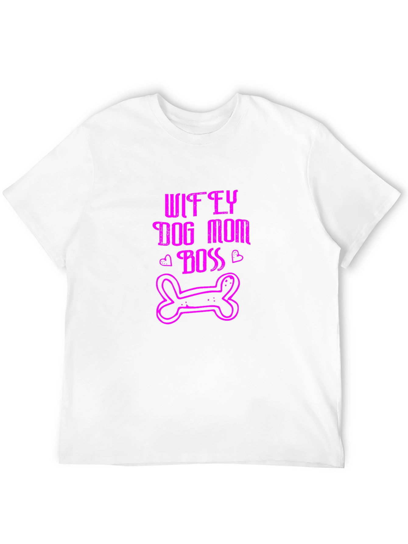 Wifey Dog Mom Boss Graphic Tee