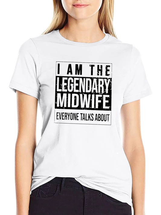 Legendary Midwife Black Graphic Tee