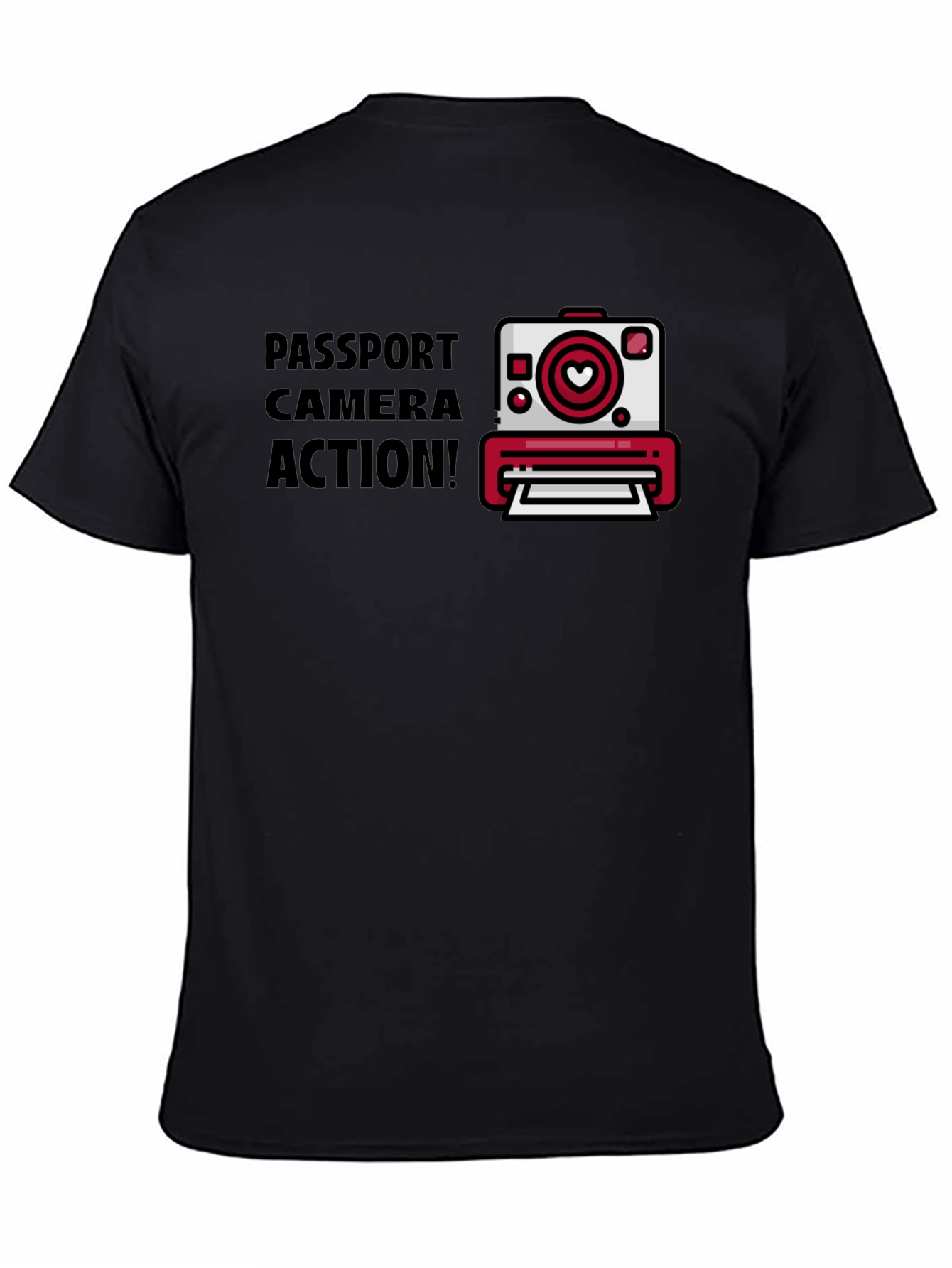 Passport Camera Action Graphic Tee