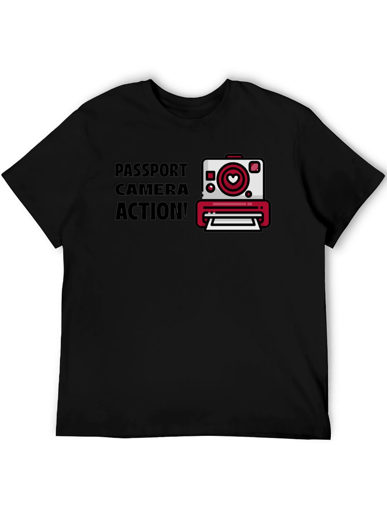 Passport Camera Action Graphic Tee