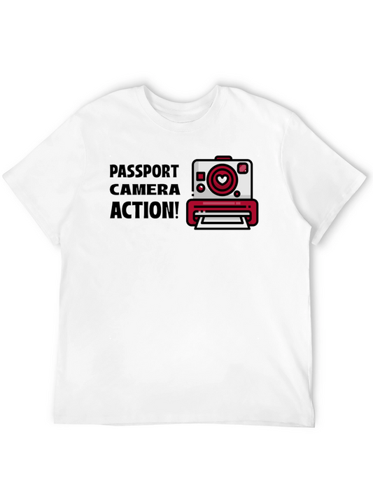 Passport Camera Action Graphic Tee