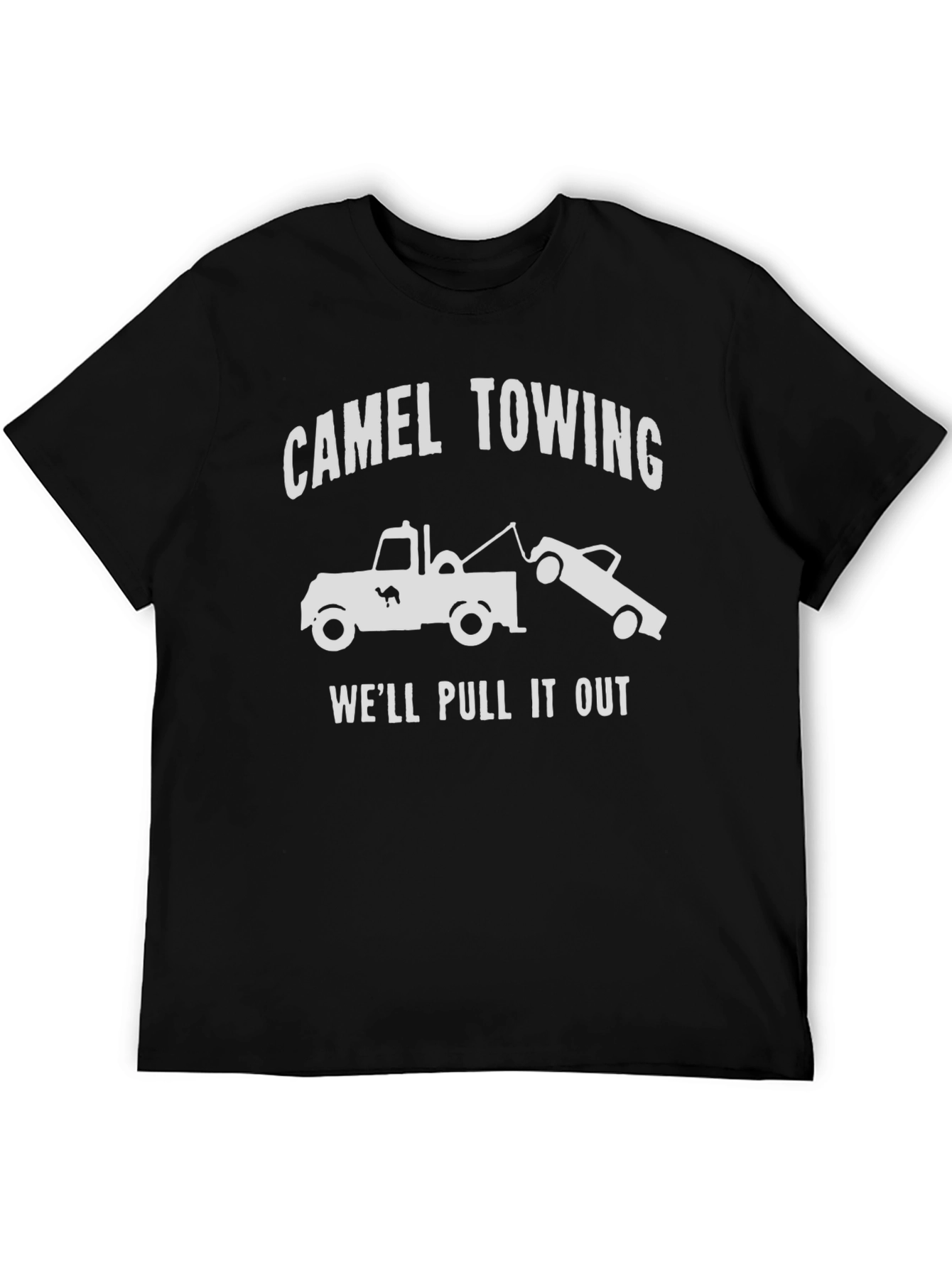 Camel Towing Funny Graphic Tee - Pull It Out