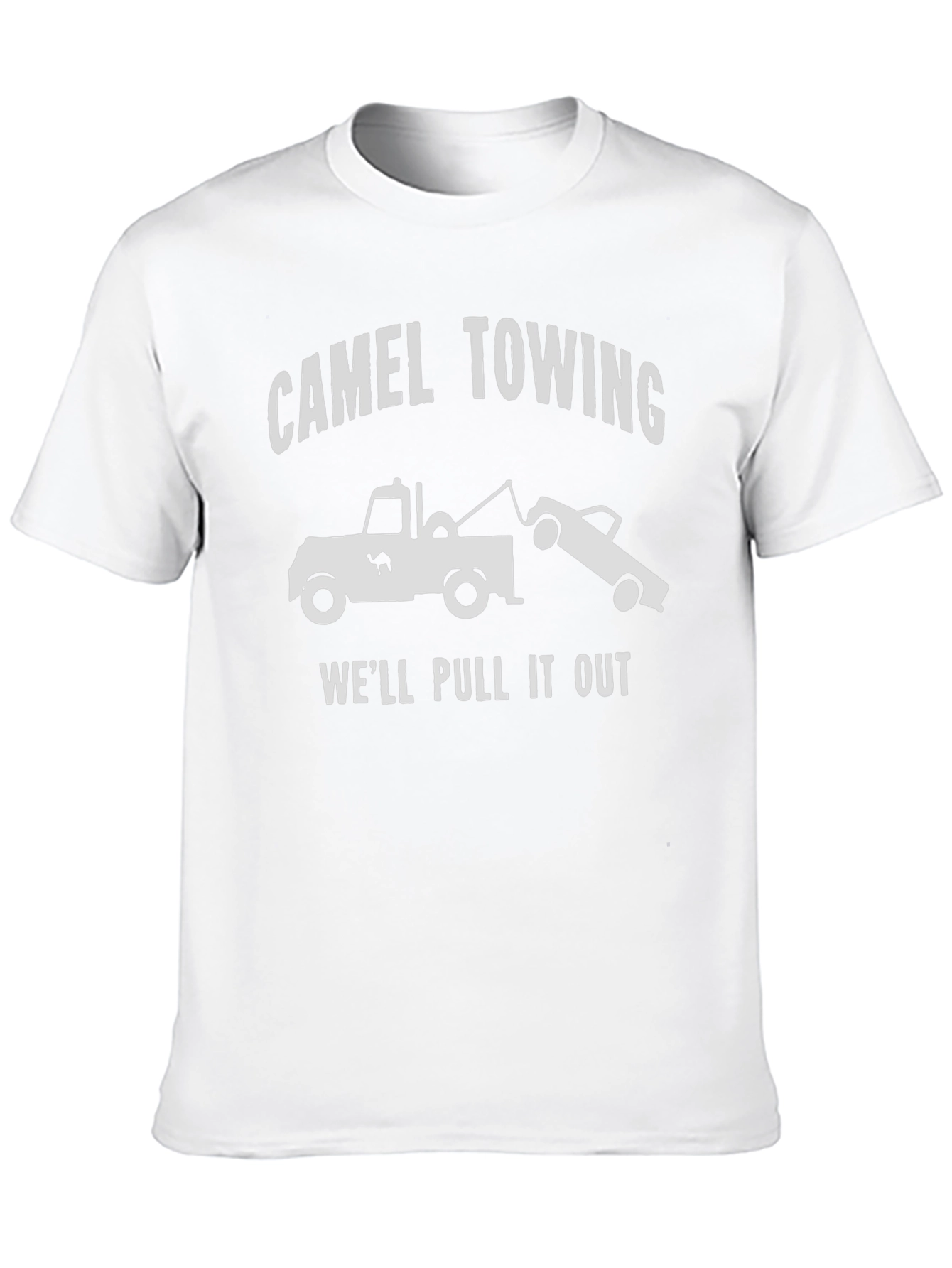 Camel Towing Funny Graphic Tee - Pull It Out