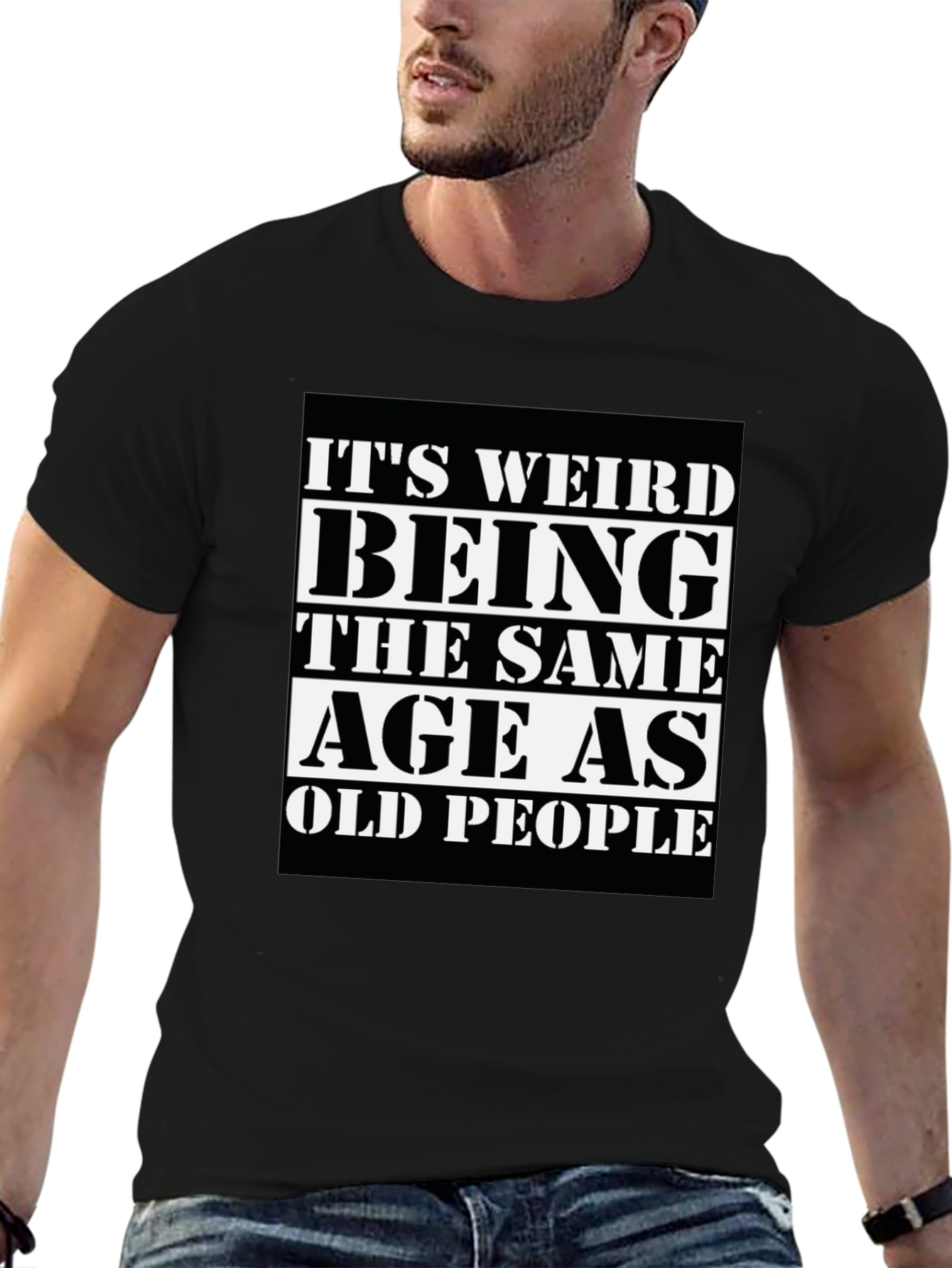 Funny Old People Graphic Tee