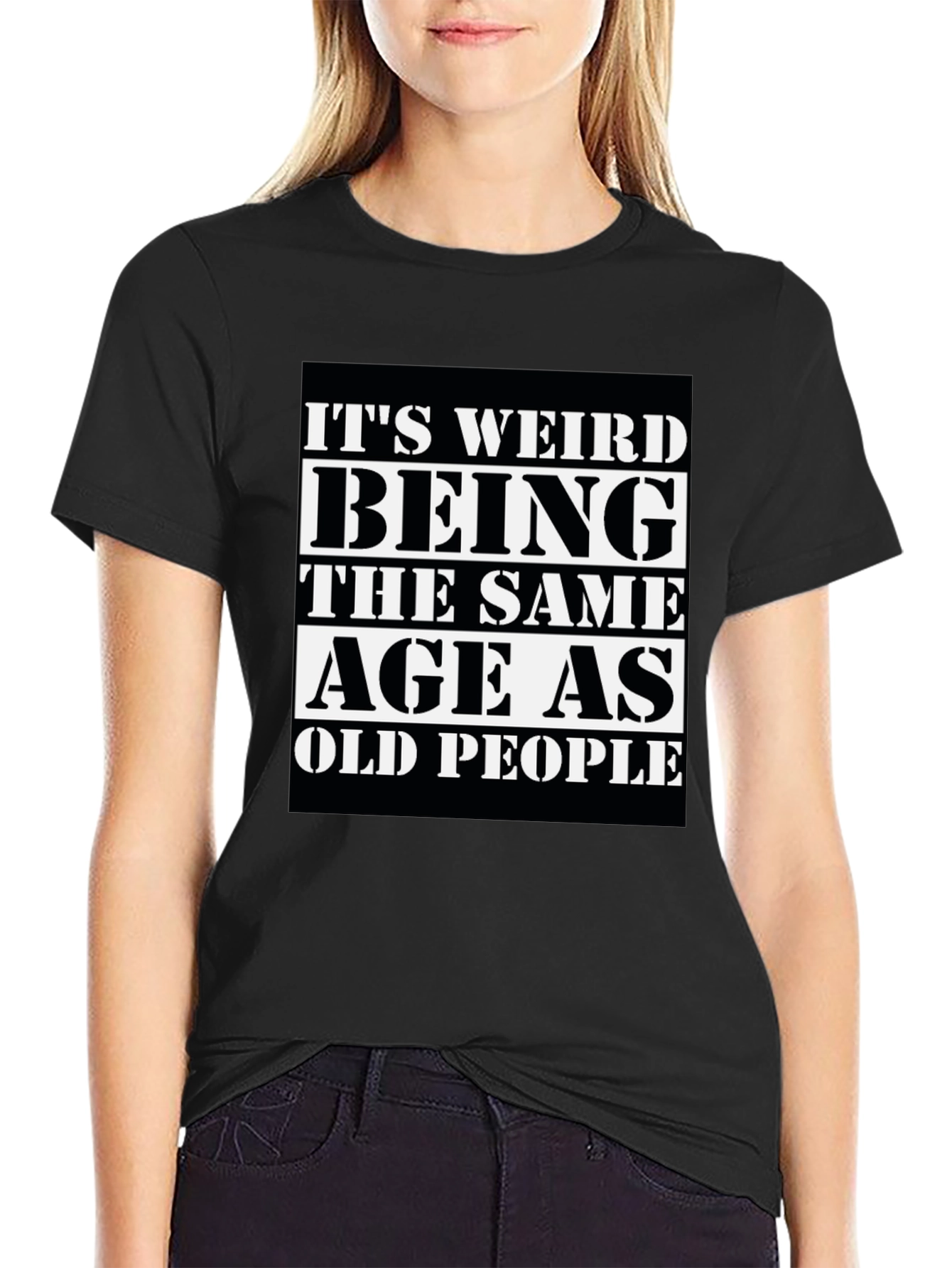 Funny Old People Graphic Tee