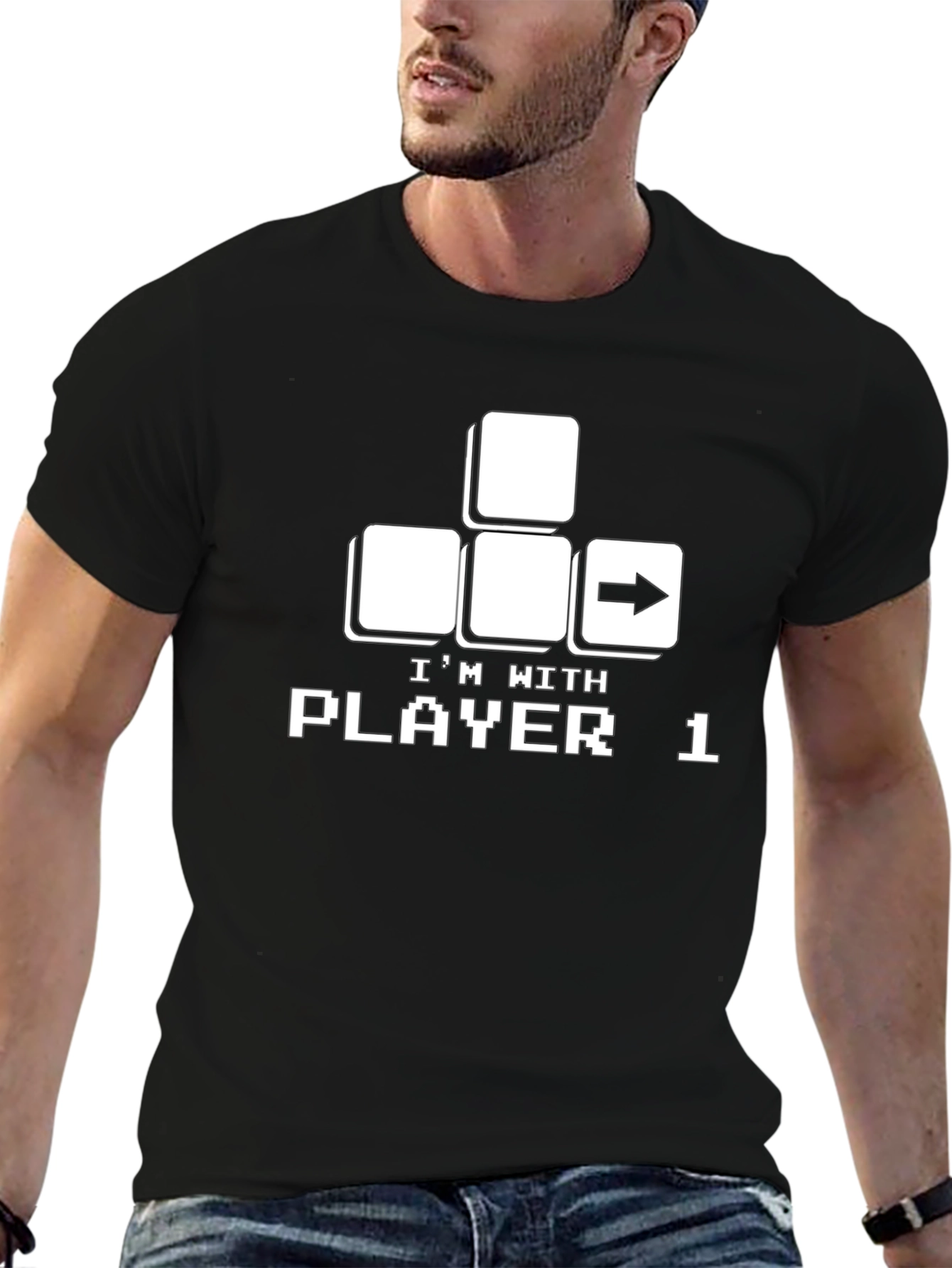 Im With Player 1 Gaming T-Shirt