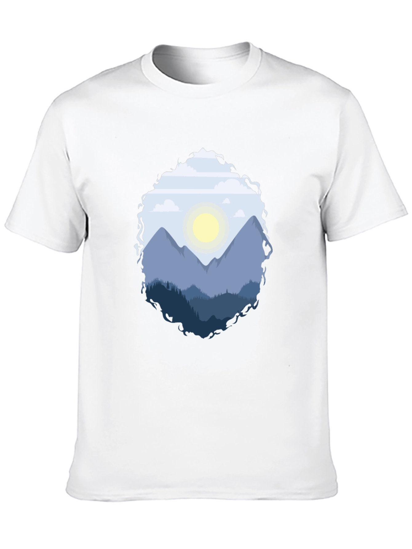 Mountain Vista Graphic Tee - Black