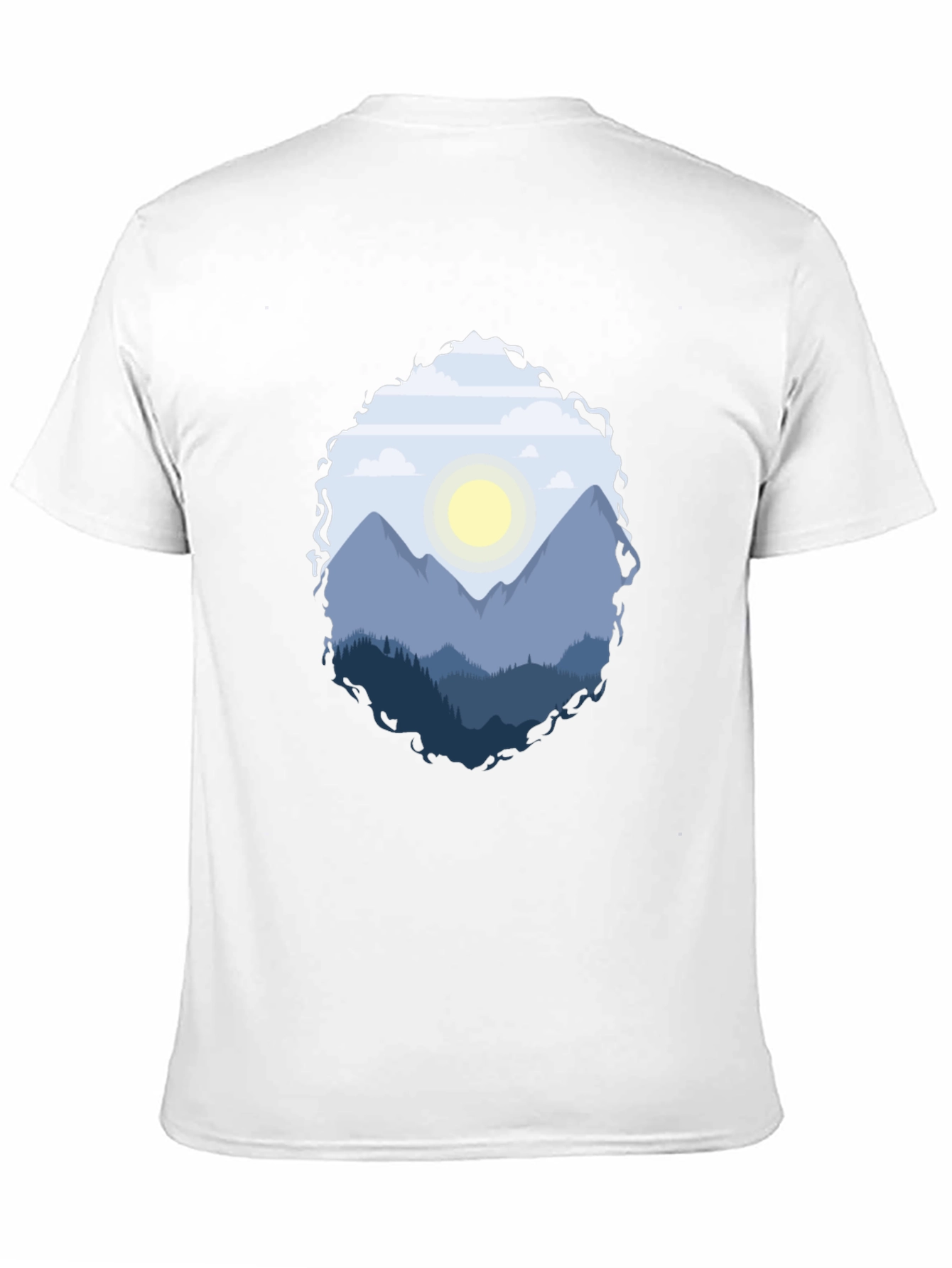 Mountain Vista Graphic Tee - Black