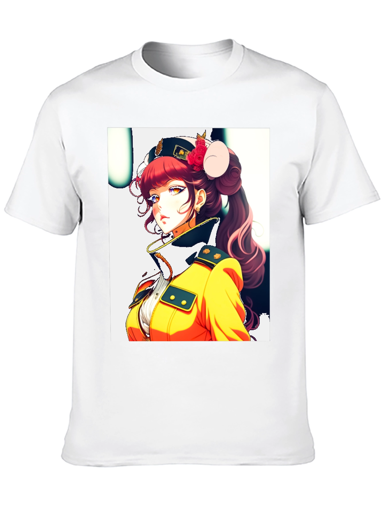 Anime Character Black T-Shirt