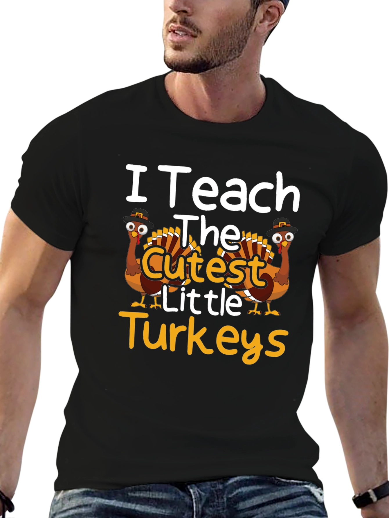 I Teach The Cutest Little Turkeys T-Shirt