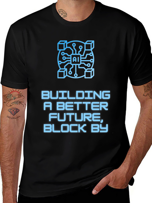 AI Blockchain T-Shirt: Building a Better Future
